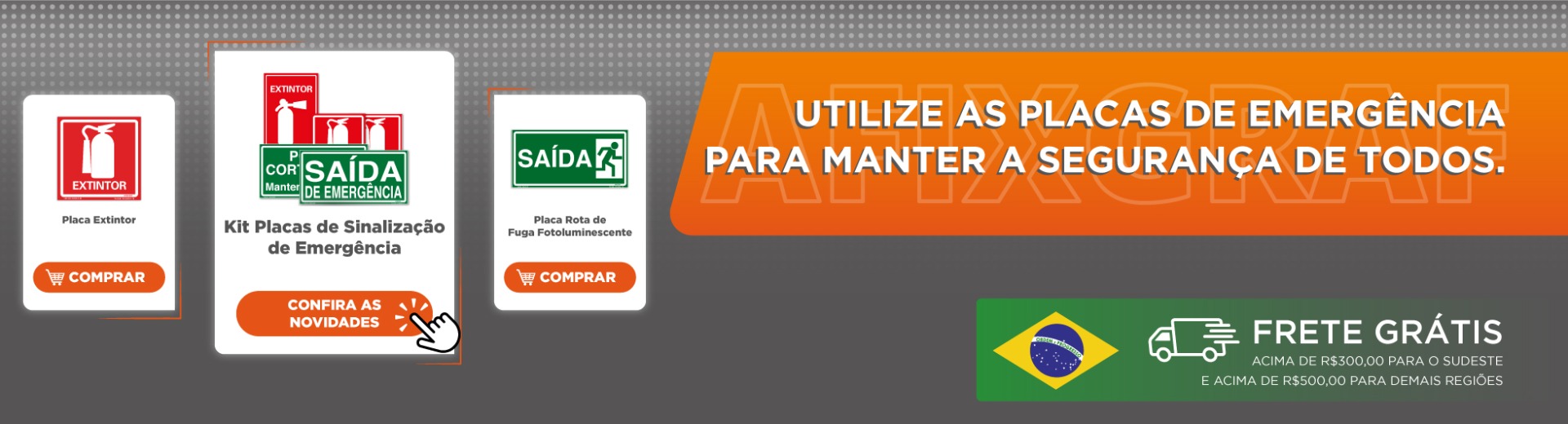Placas de Emergência