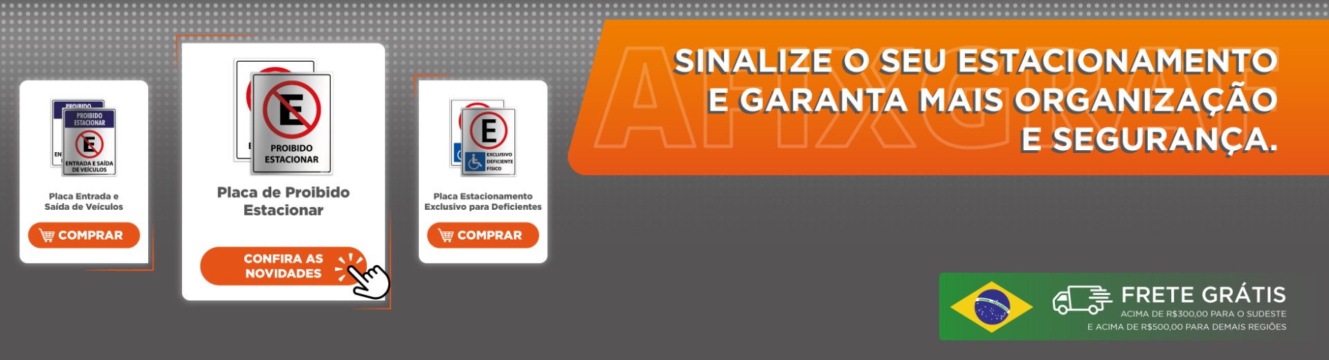 Placas de Estacionamento