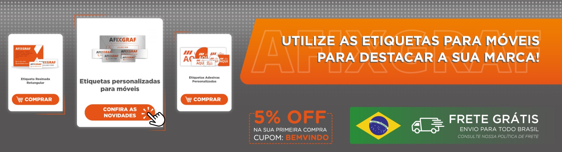 Etiqueta para móveis