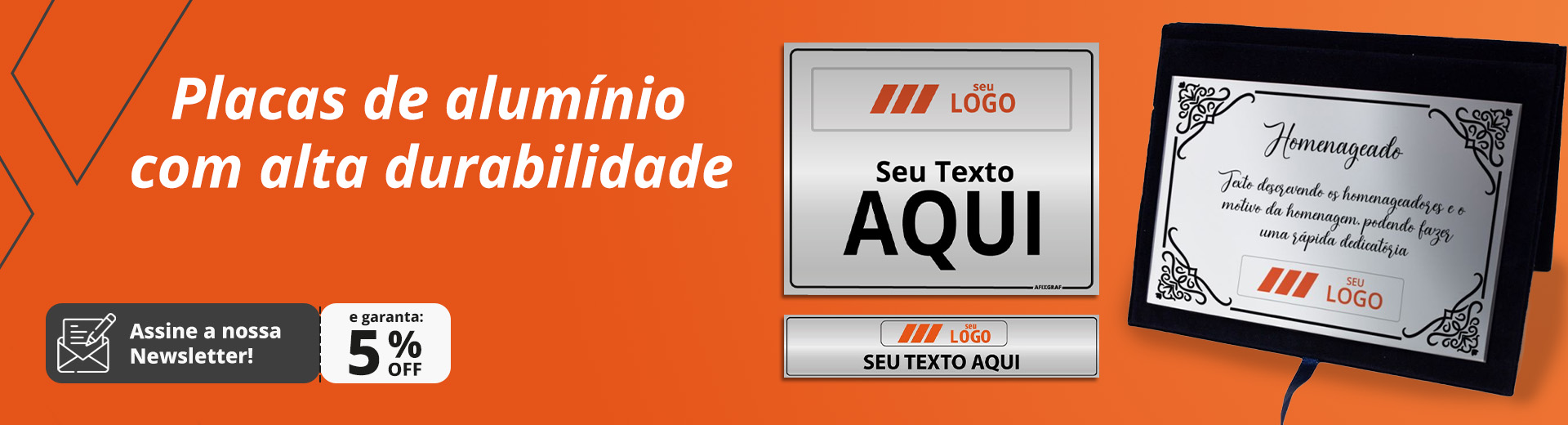 Placas de Alumínio