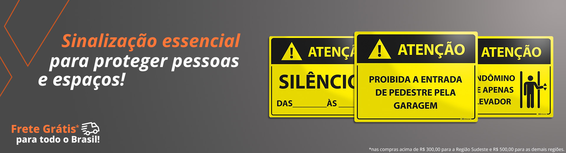 Placas de Segurança