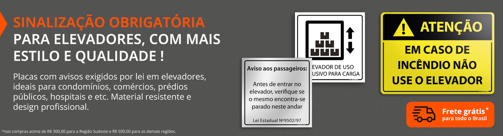 Placas para Elevadores Placas para Elevadores