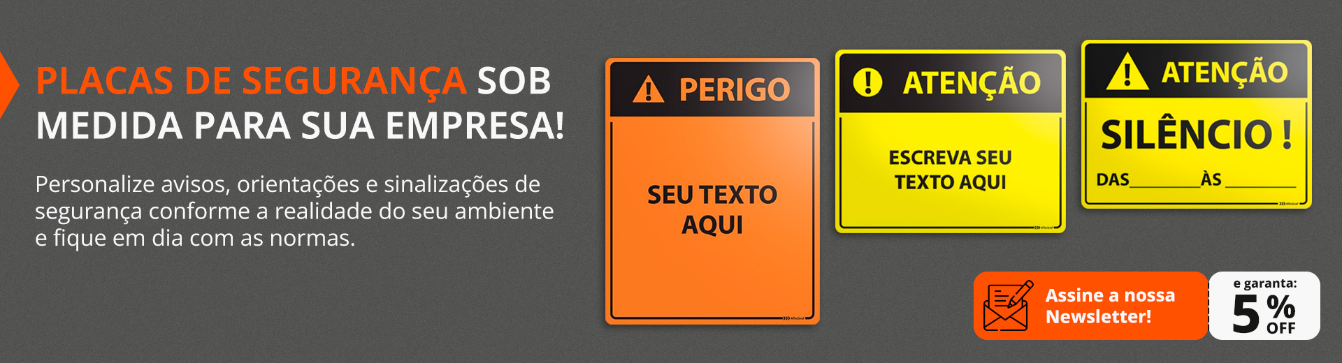 Placas de Segurança