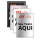 Placa A6 Personalizada
