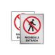 Placa de Proibição de Entrada