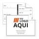 Etiqueta Controle Troca de óleo personalizável com logo 7x5cm