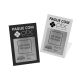 Placa Pix QRCode em Acrílico e Aço inox