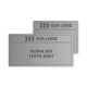 Placa Personalizada Gravada a Laser