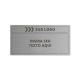 Placa de Metal Personalizada 100x50mm