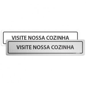 Placa Visite Nossa Cozinha