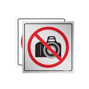 Placa Proibido Fotografar