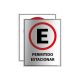 Placa Permitido Estacionar