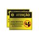 Placa De Área Restrita