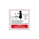 Placa de Higiene para Banheiro Feminino em PS