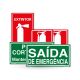 Kit Placas de Sinalização de Emergência 1