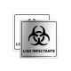 Placa de Lixo Infectante
