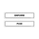 Kit Placa Puxe Empurre