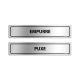 Kit Placa Puxe Empurre