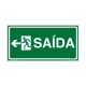 Sinalização de Saída de Emergência - 