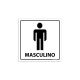 Placa para Sanitário Masculino