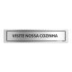 Placa Visite Nossa Cozinha