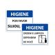Kit Placas para Higiene