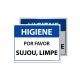 Placa Sujou Limpe