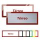 Placa Térreo - Linha Premium em Acrílico