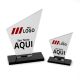 Troféu Triangular Personalizado em Acrílico