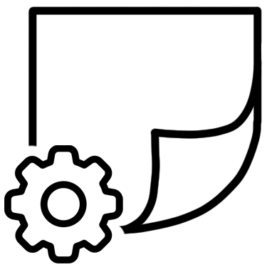 Íconce de Etiquetas técnicas