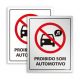 Placa de Proibido Som Automotivo