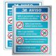 Placa de Avisos para uso de Piscina- Principais Regras 2