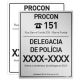 Placa Procon - Lei 2.831/81