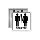 Placa Banheiro Masculino e Feminino