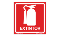 Placa Extintor