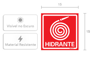 Placa Hidrante